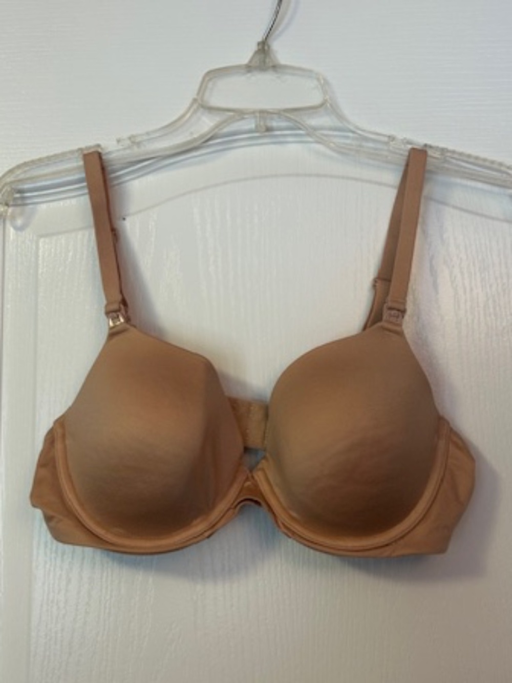 Auden Women 36B Nude Lightly Lined Full Coverage T-Shirt Nursing Bra Underwire